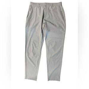 Fabletics Pants Men's Size 35 x 34 Gray Golf Lightweight Stretch Chino Gorpcore